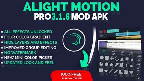 Meriahkan Kreativitasmu dengan Tautkan Alight Motion Pro Apk Terbaru!